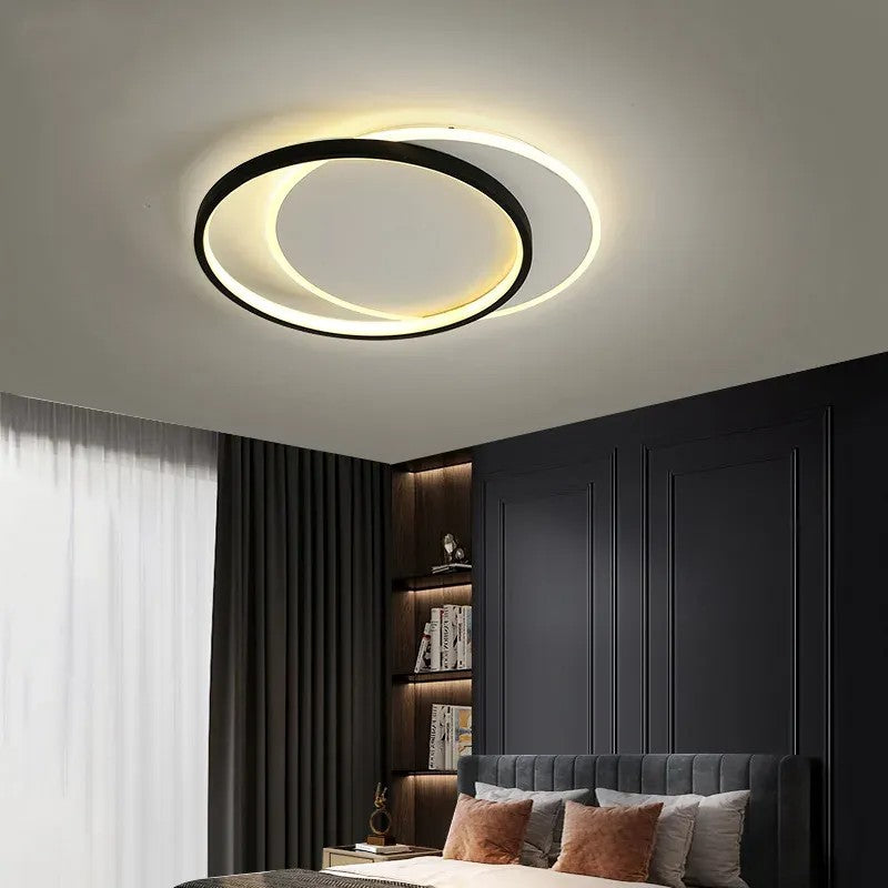 Lampa Sufitowa LHJ076-C BLACK/WHITE 40 CM LED 2