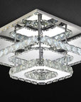 Lampa Sufitowa Kryształowa Plafon LED 24W APP410-C Neutralna 2