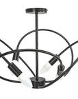Lampa 4 APP1093-4C Czarna 2