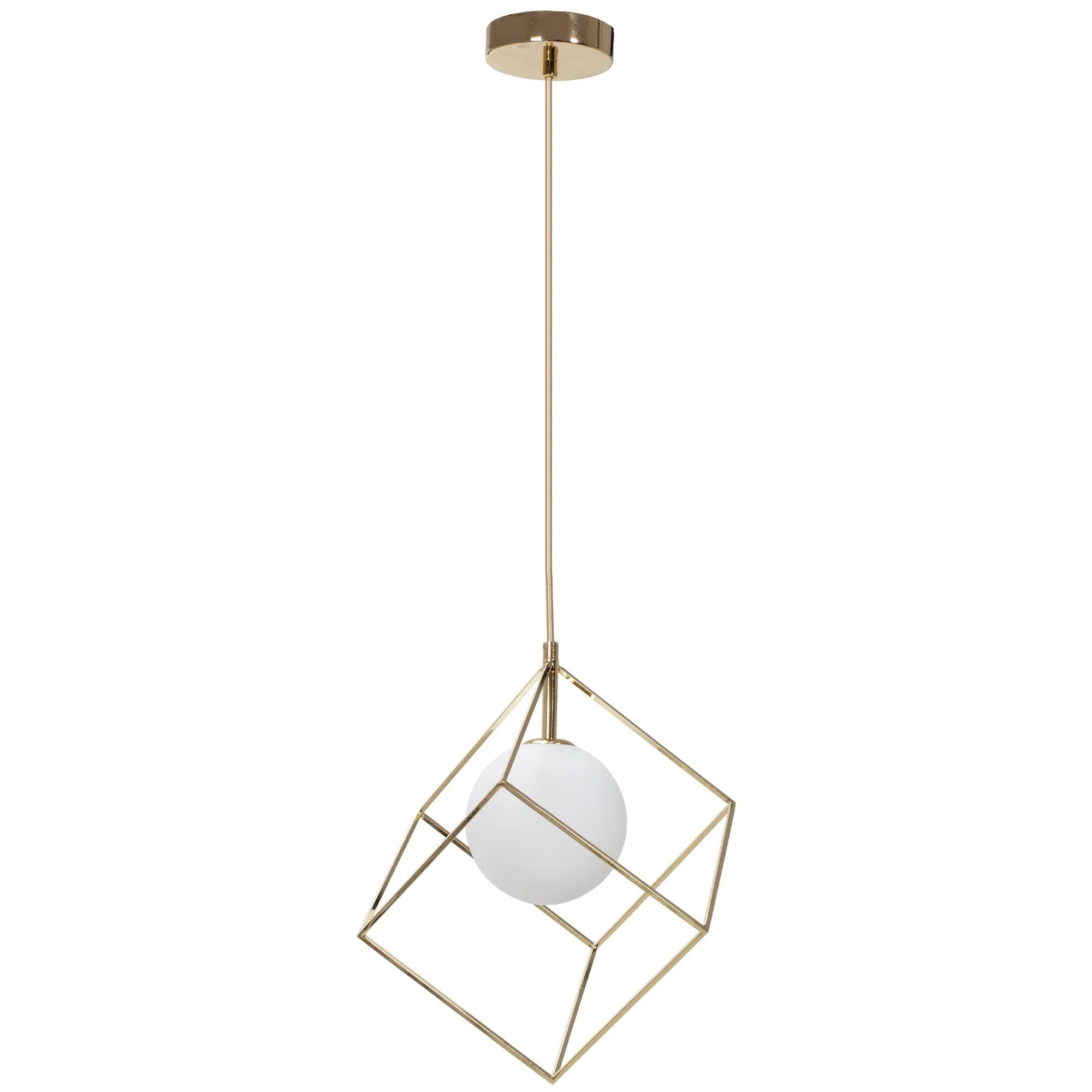 Lampa Wisząca APP1210-1CP Złota 2