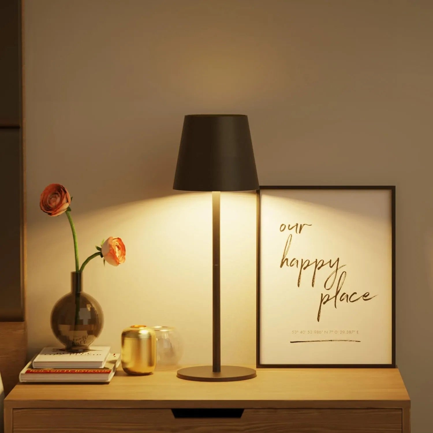 Lampka Nocna APP1366-T Brąz 2