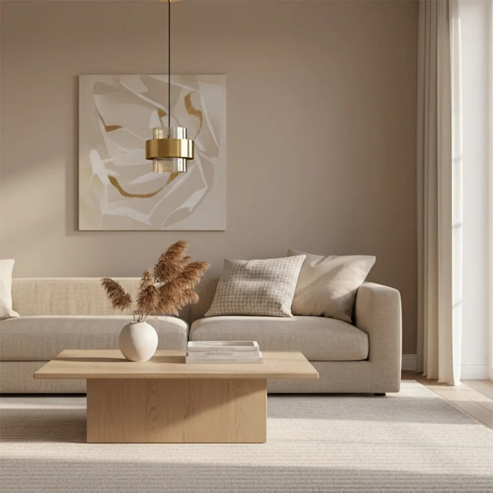 Lampa Wisząca APP1236-1CP Złota 2
