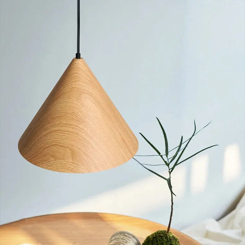 LAMPA SUFITOWA WISZĄCA APP1442-1CP WOOD 2