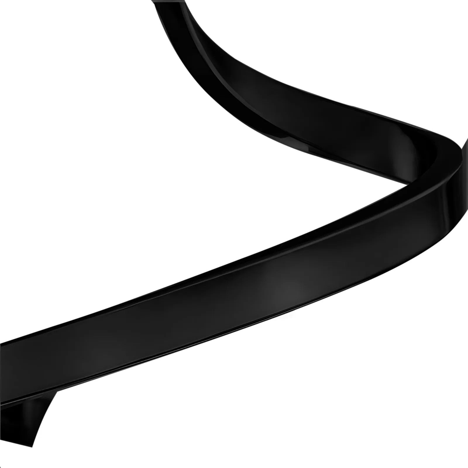 LAMPA WISZĄCA SZKLANA KULA SPIRALA APP1732-1CP CZARNA 2