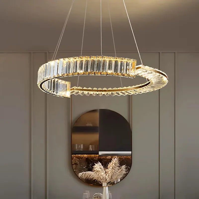LAMPA WISZĄCA LED APP1528-CP60 GOLD 2