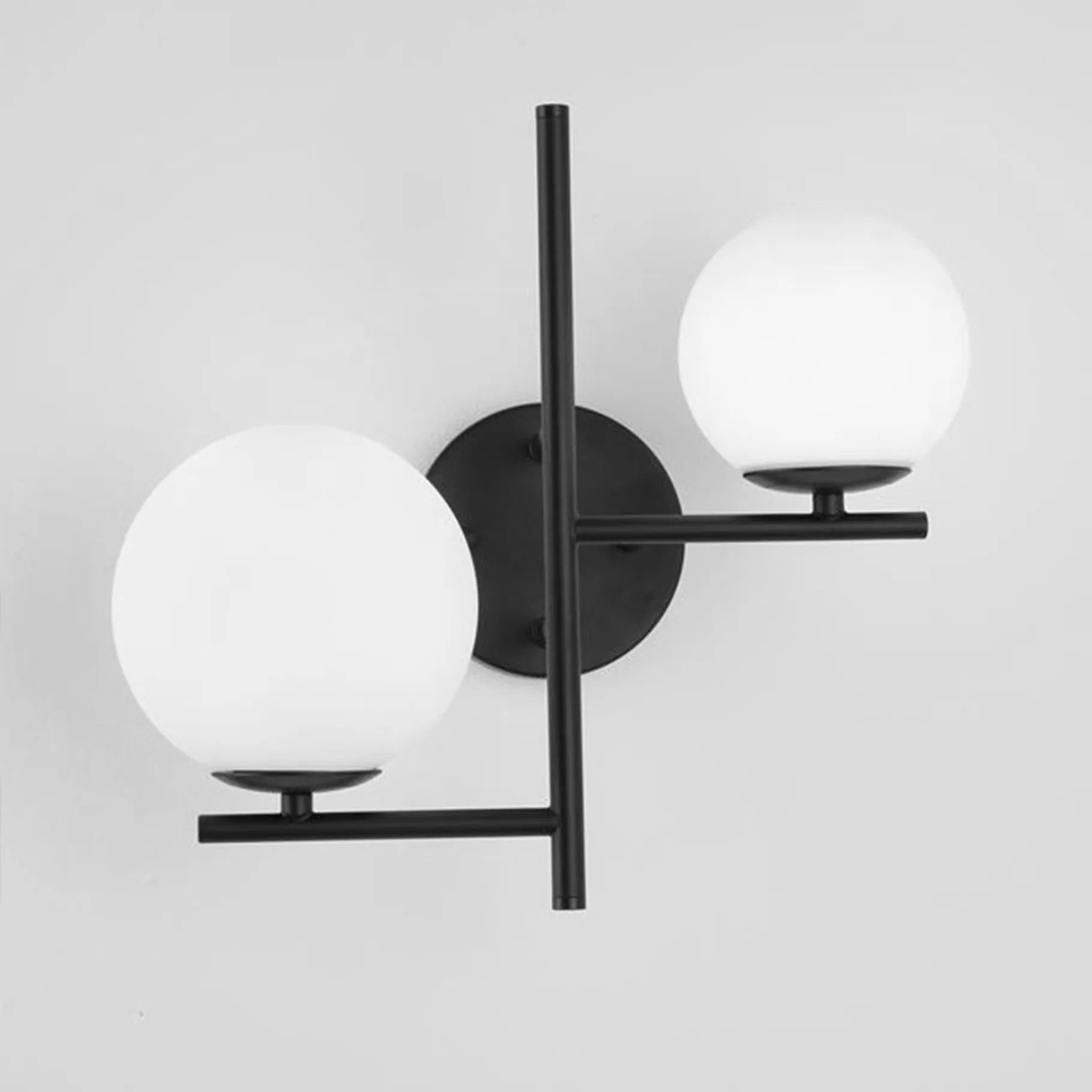 LAMPA ŚCIENNA KINKIET APP1170-2W Czarny 2