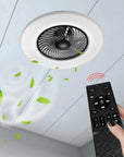 Lampa Z Wiatrakiem APP1552-C BLACK 2
