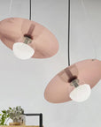 LAMPA SUFITOWA WISZĄCA APP1418-CP Czarna/różowe Złoto 2