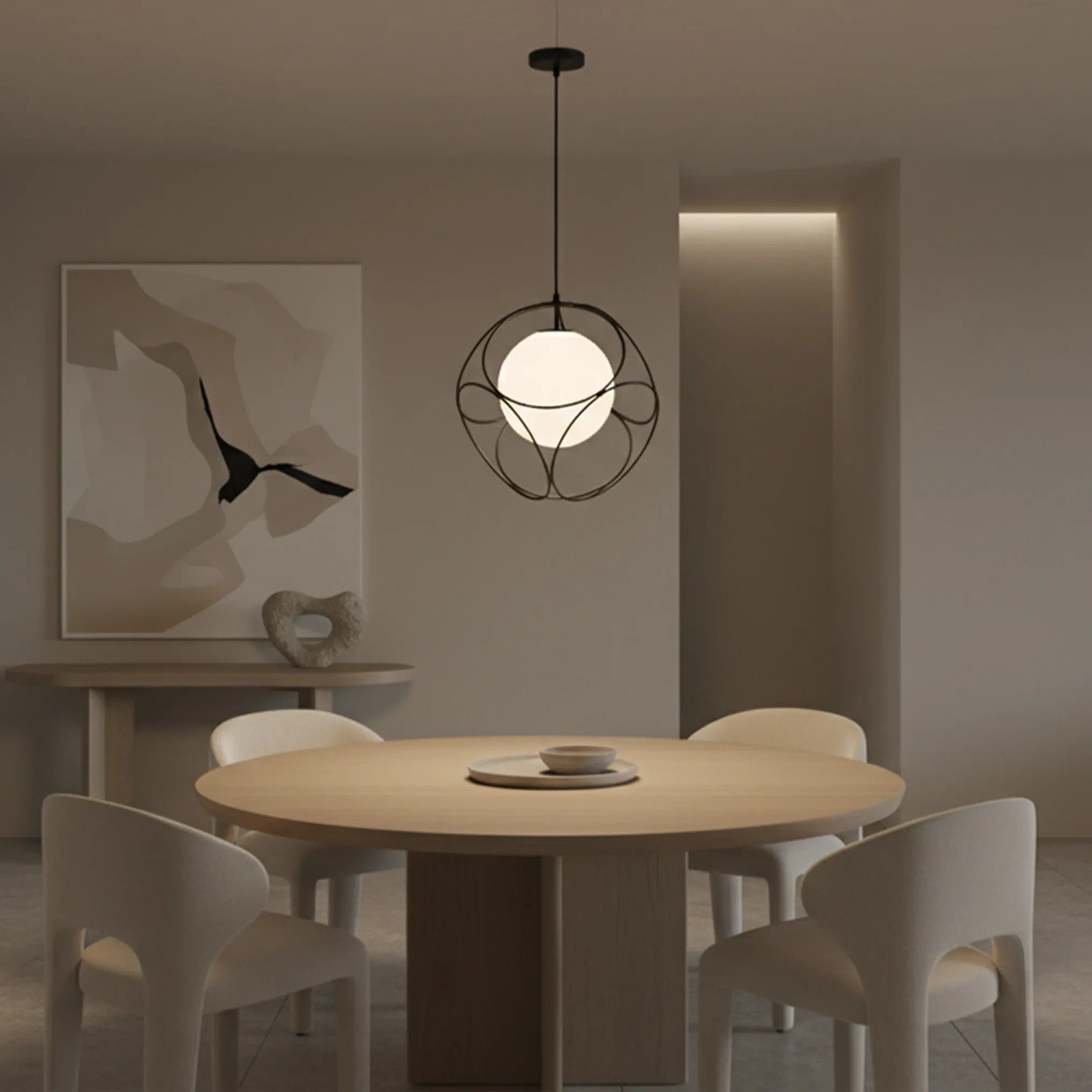 Lampa Wisząca APP1019-1CP 2