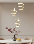 LAMPA WISZĄCA LED G075-3CPR Złota 2