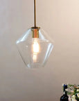 Lampa Sufitowa Szklana APP440-1CP Transparent 2