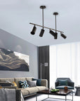 LAMPA WISZĄCA NOWOCZESNA METAL LOFT APP611-5C Czarna 2
