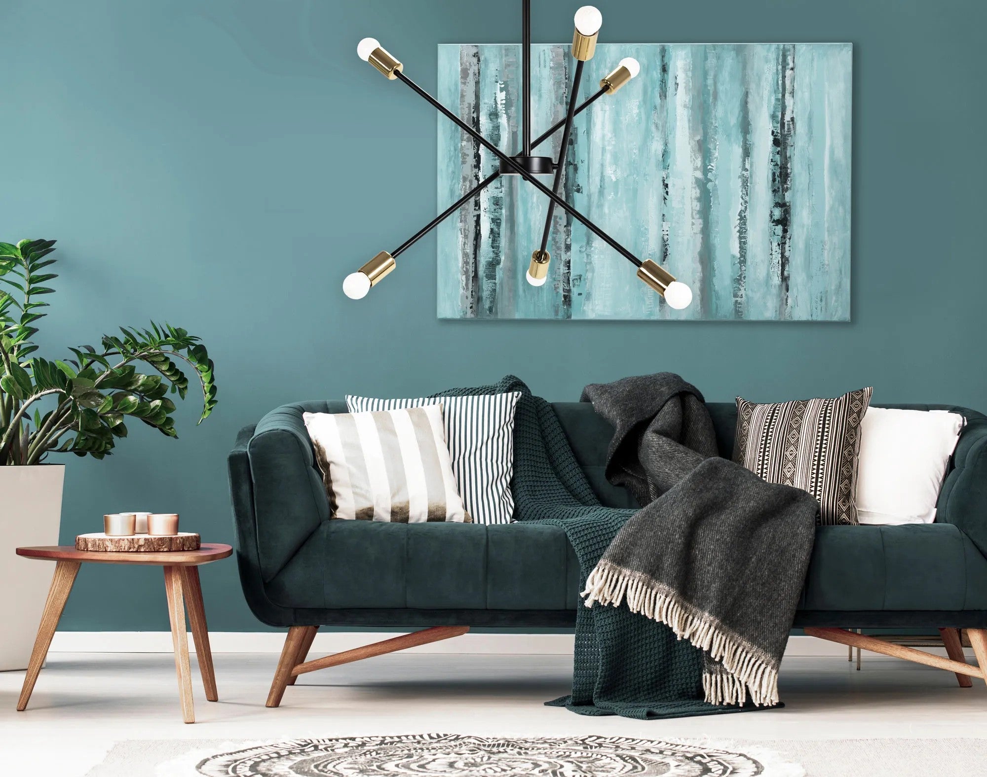 Lampa Wisząca APP1114-6CP 2