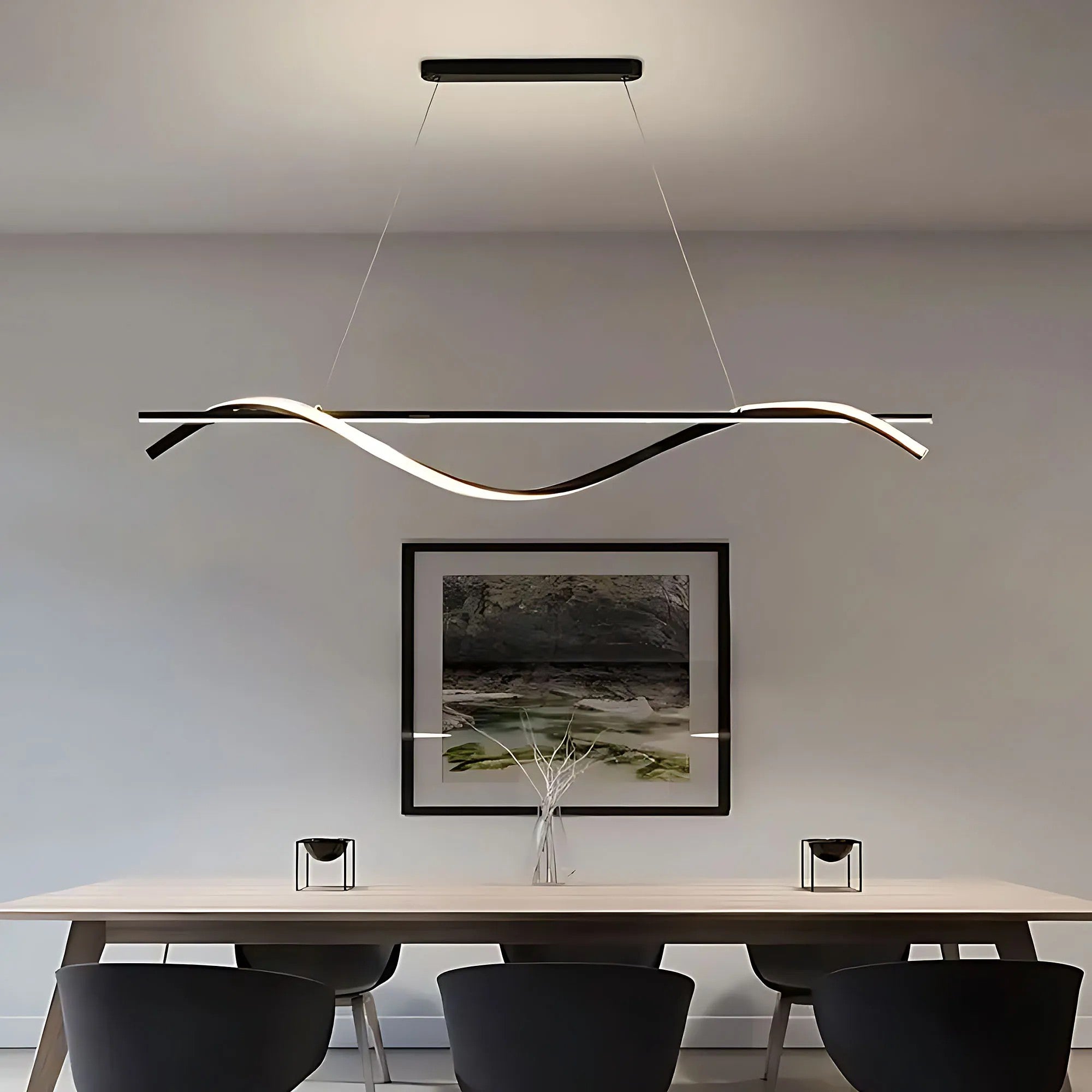 Lampa Wisząca LHJ019-CP 120 Cm BLACK 2