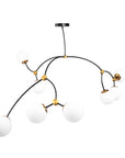 LAMPA WISZĄCA SUFITOWA CZARNY MAT APP1673-8CP 2