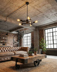Lampa Sufitowa Loft APP739-5CP 2