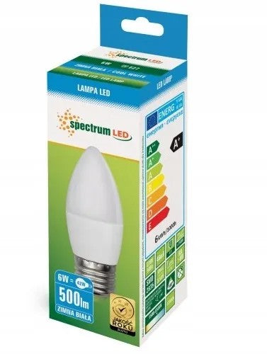 Żarówka LED Zimna E-27 230V 6W 13062 2