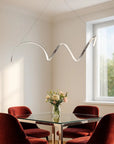 LAMPA SUFITOWA WISZĄCA LED LHJ025-CP CHROME 2