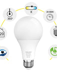Żarówka LED Ciepła E-27 7W RSL021 2
