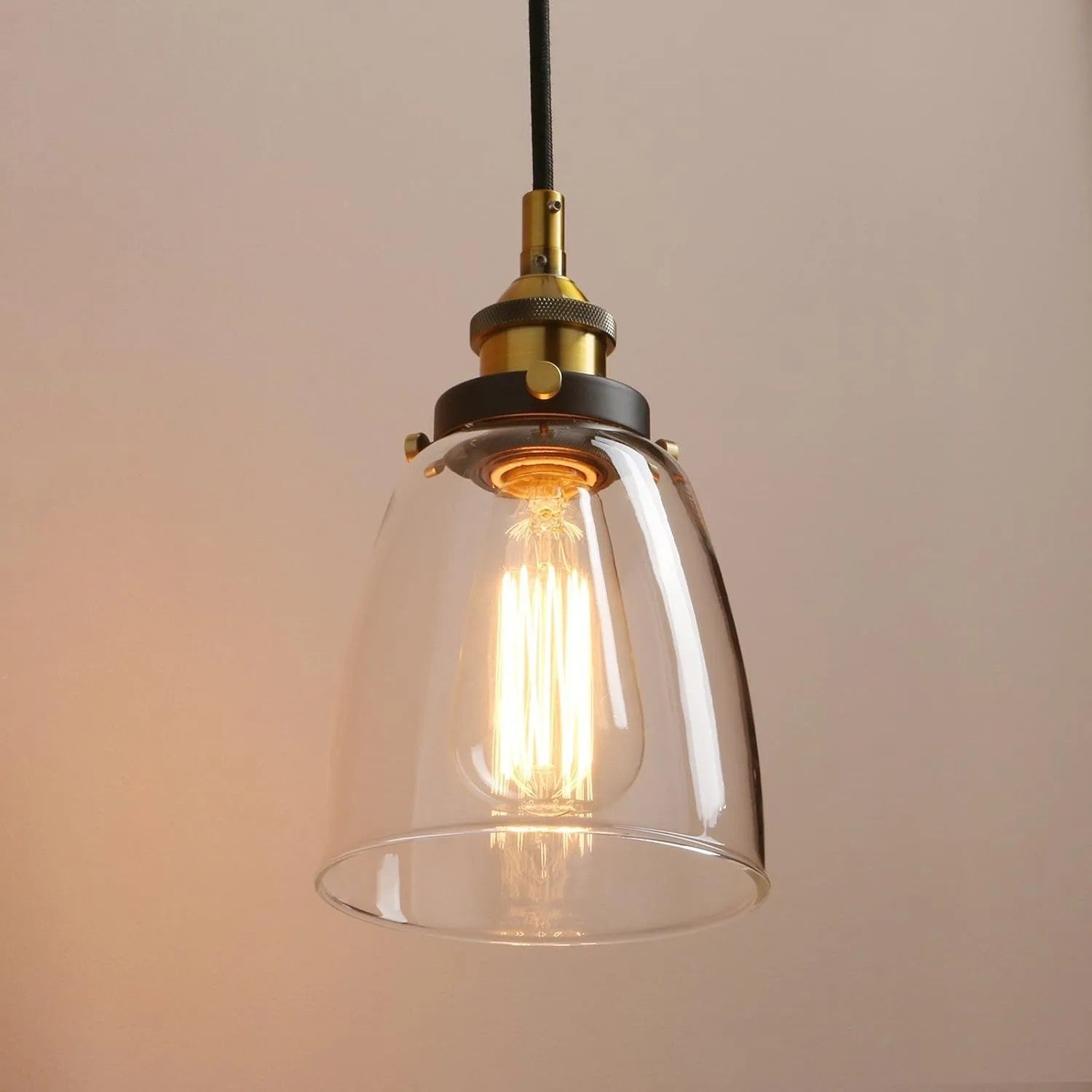 Lampa Sufitowa Wisząca Szklana Verto D APP048-1CP 2