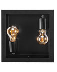 LAMPA ŚCIENNA KINKIET APP1305-2W CZARNA 2