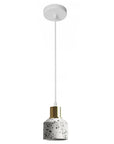 Lampa Sufitowa Wisząca Betonowa Lastri APP931-1CP Biała 2