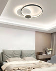Lampa Sufitowa APP1709-C Plafon LED Czarny + Pilot 2