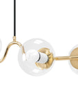 Lampa Wisząca APP1023-5CP Złota 2