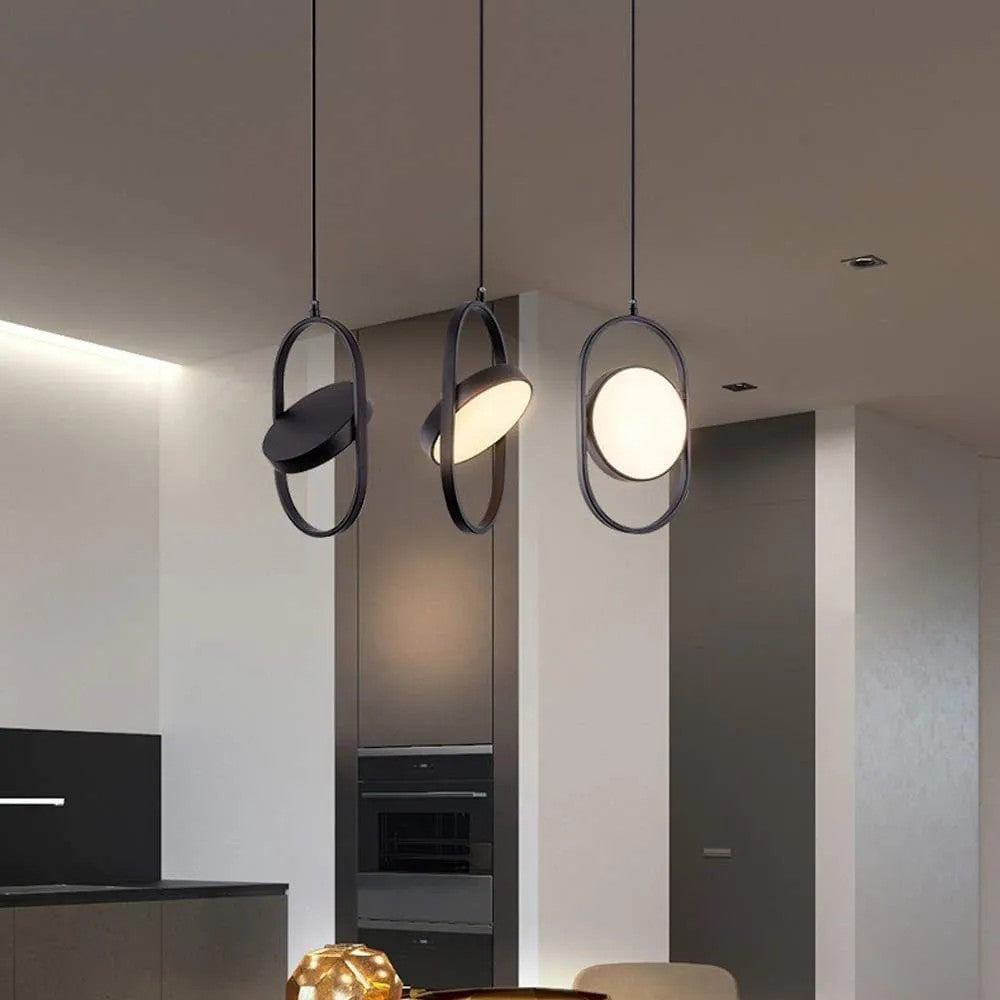 Lampa Wisząca LED APP1554-CP Black 2