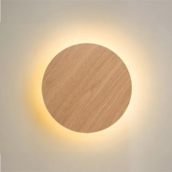 LAMPA ŚCIENNA KINKIET LED APP1405-W WOOD 2