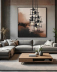 LAMPA SUFITOWA WISZĄCA APP221-7CP 2