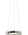 Kryształowa Lampa Sufitowa LED APP1041-CP + Pilot 2