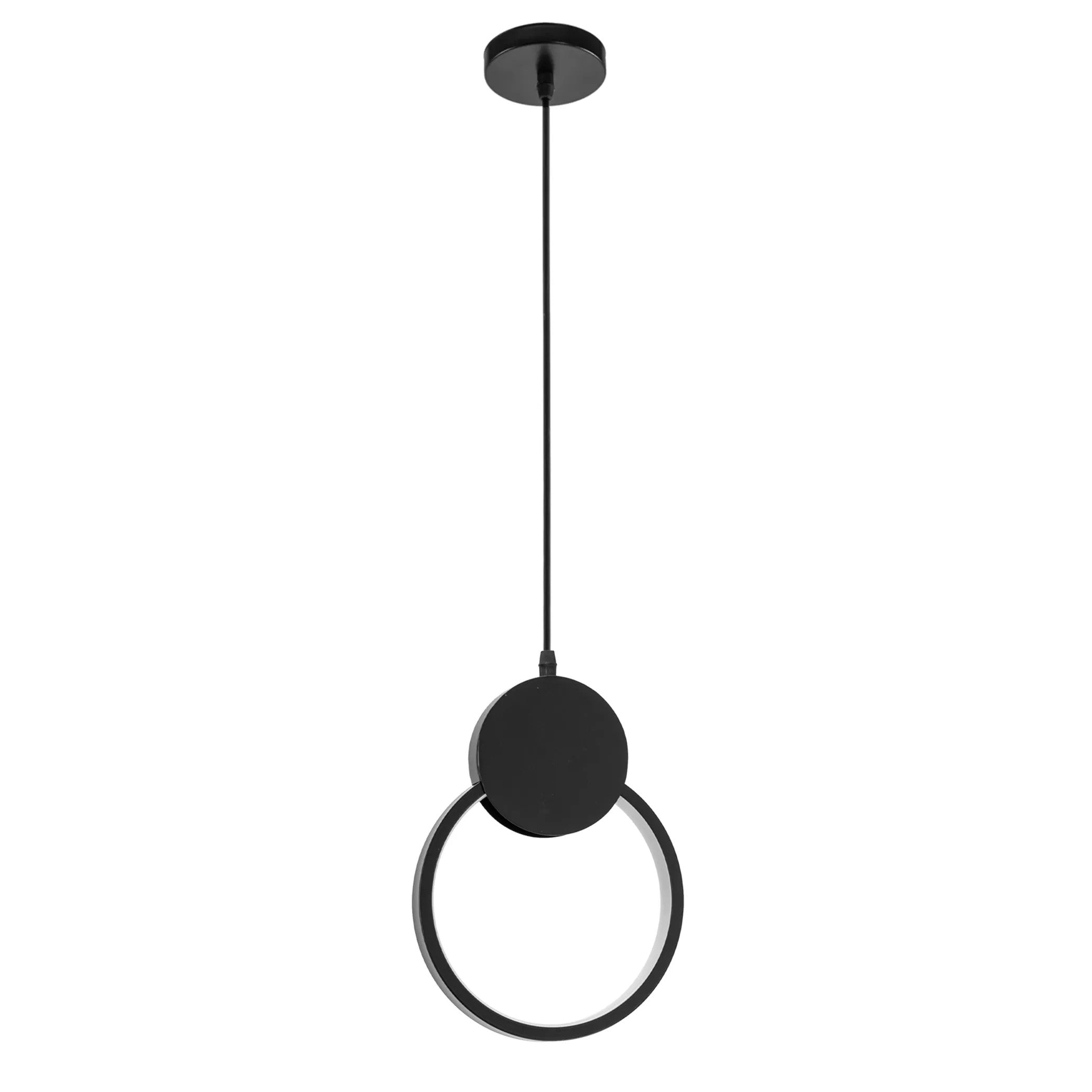 Lampa Sufitowa Wisząca LED APP852-CP Czarna 2