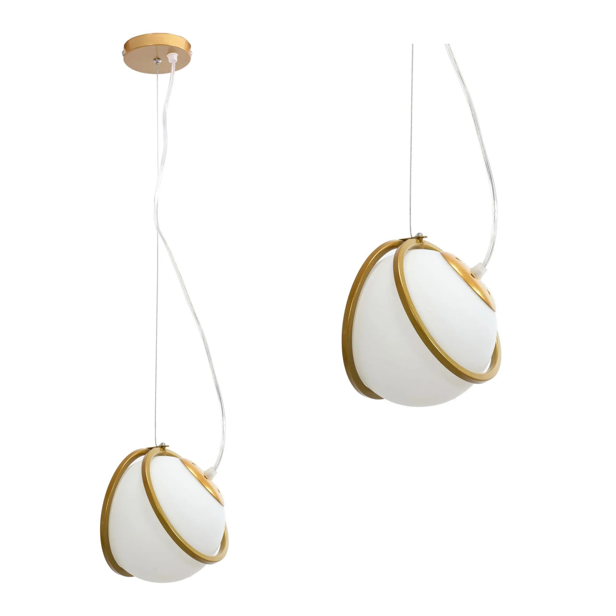 Lampa Wisząca APP1088-1CP Złota 2