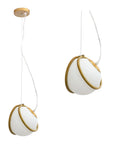 Lampa Wisząca APP1088-1CP Złota 2