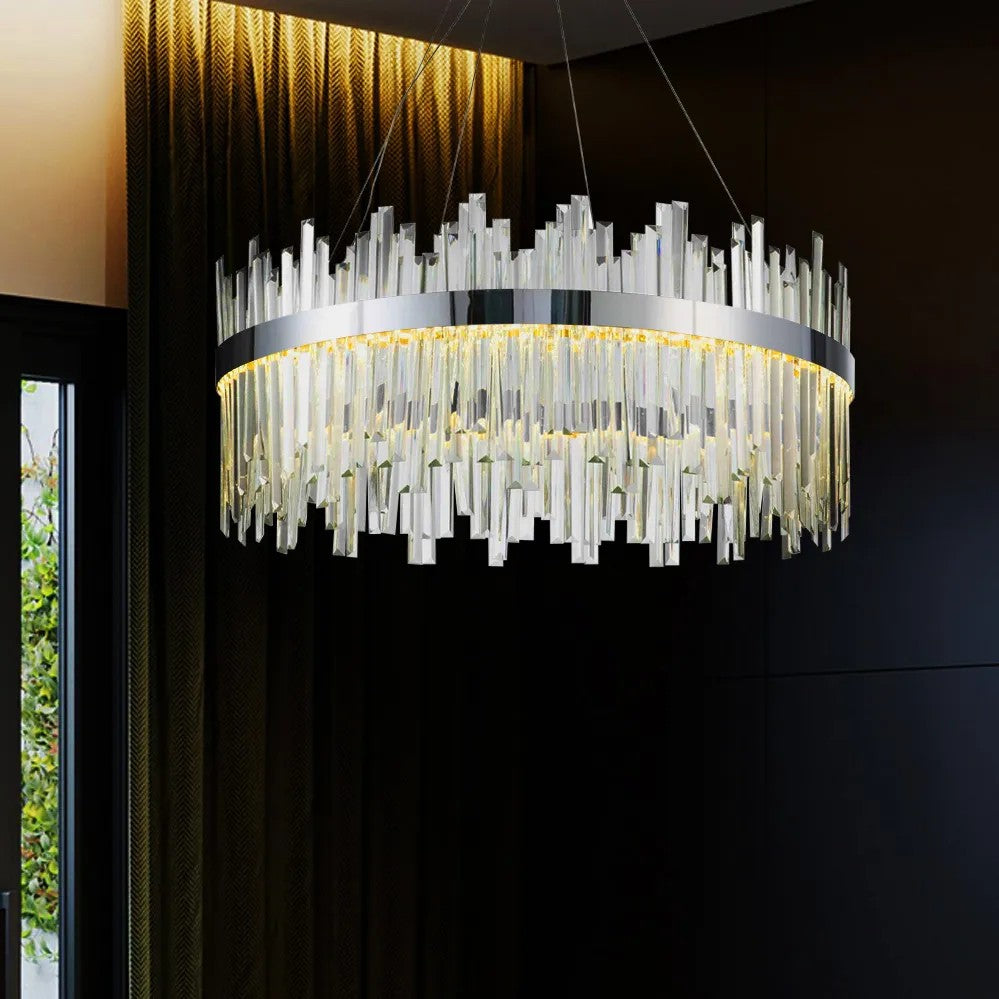 Lampa Kryształowa Wisząca APP1516-CP60 2