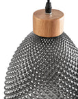 Lampa Sufitowa Szklana Retro APP897-1CP Czarna 2