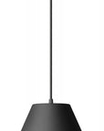 LAMPA SUFITOWA WISZĄCA KLOSZ METAL APP227-1CP CZARNA 2