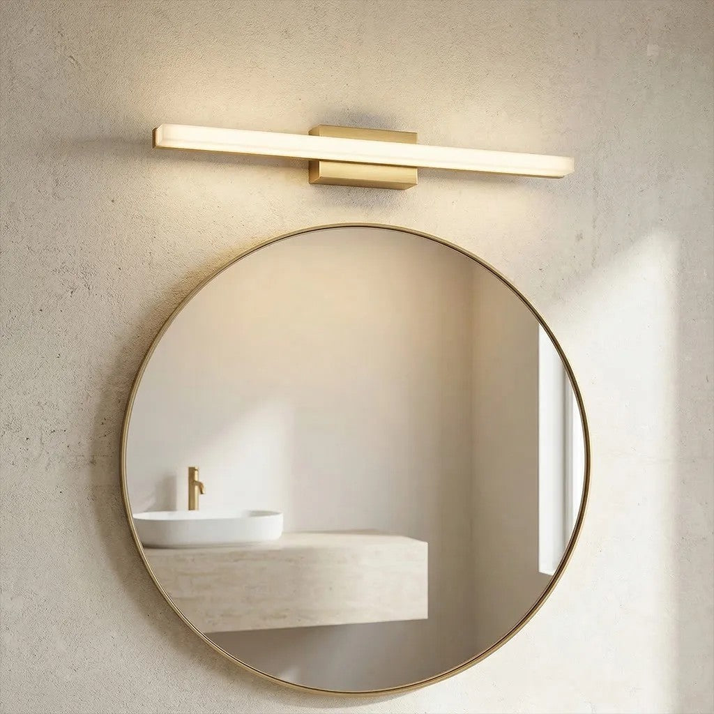 KINKIET ŁAZIENKOWY LED 60CM APP1852-1W BRUSH GOLD 2