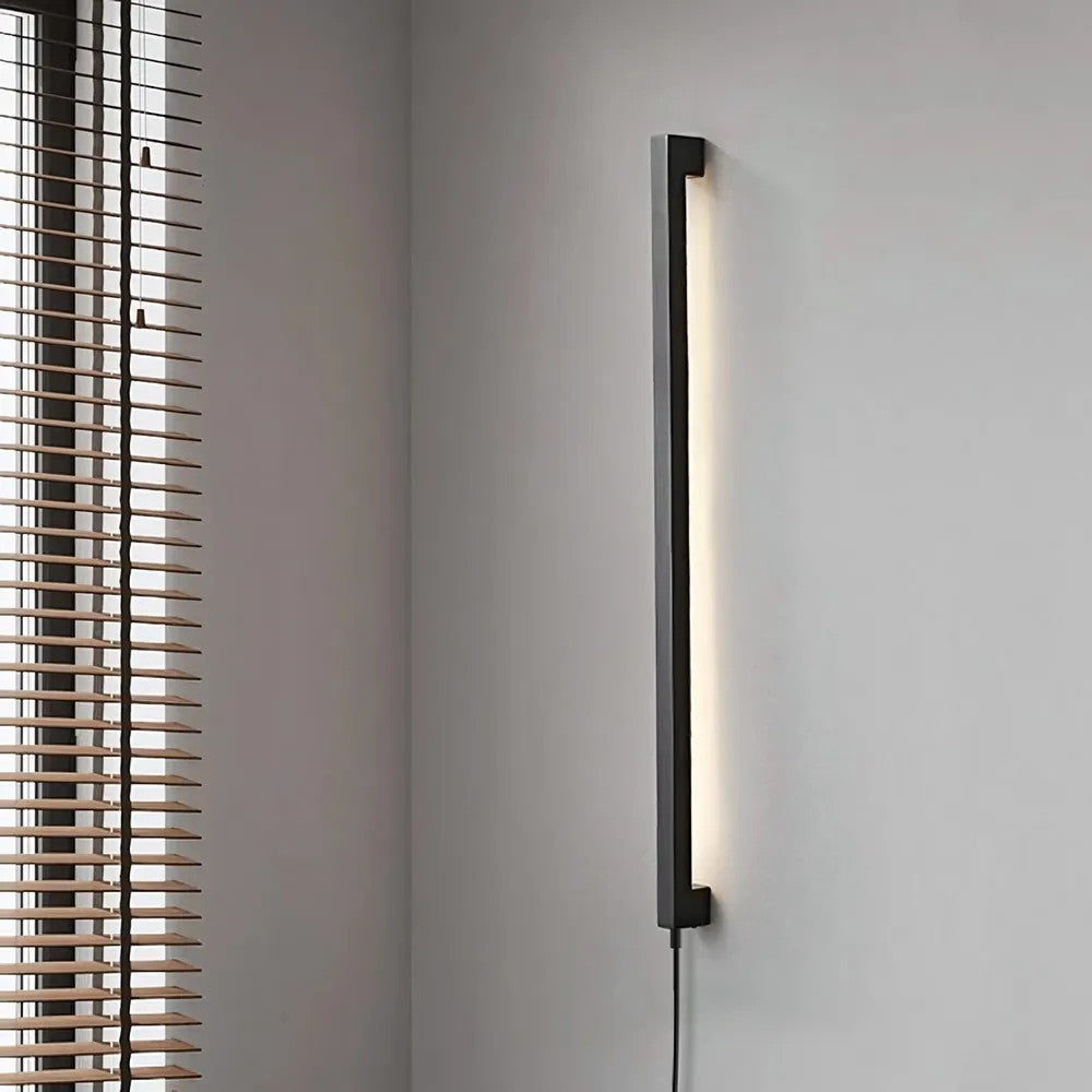 KINKIET ŚCIENNY LED LHJ063-W 80cm CZARNY 2