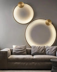 LAMPA ŚCIENNA KINKIET LED APP1385-CW OLD GOLD 30cm 2