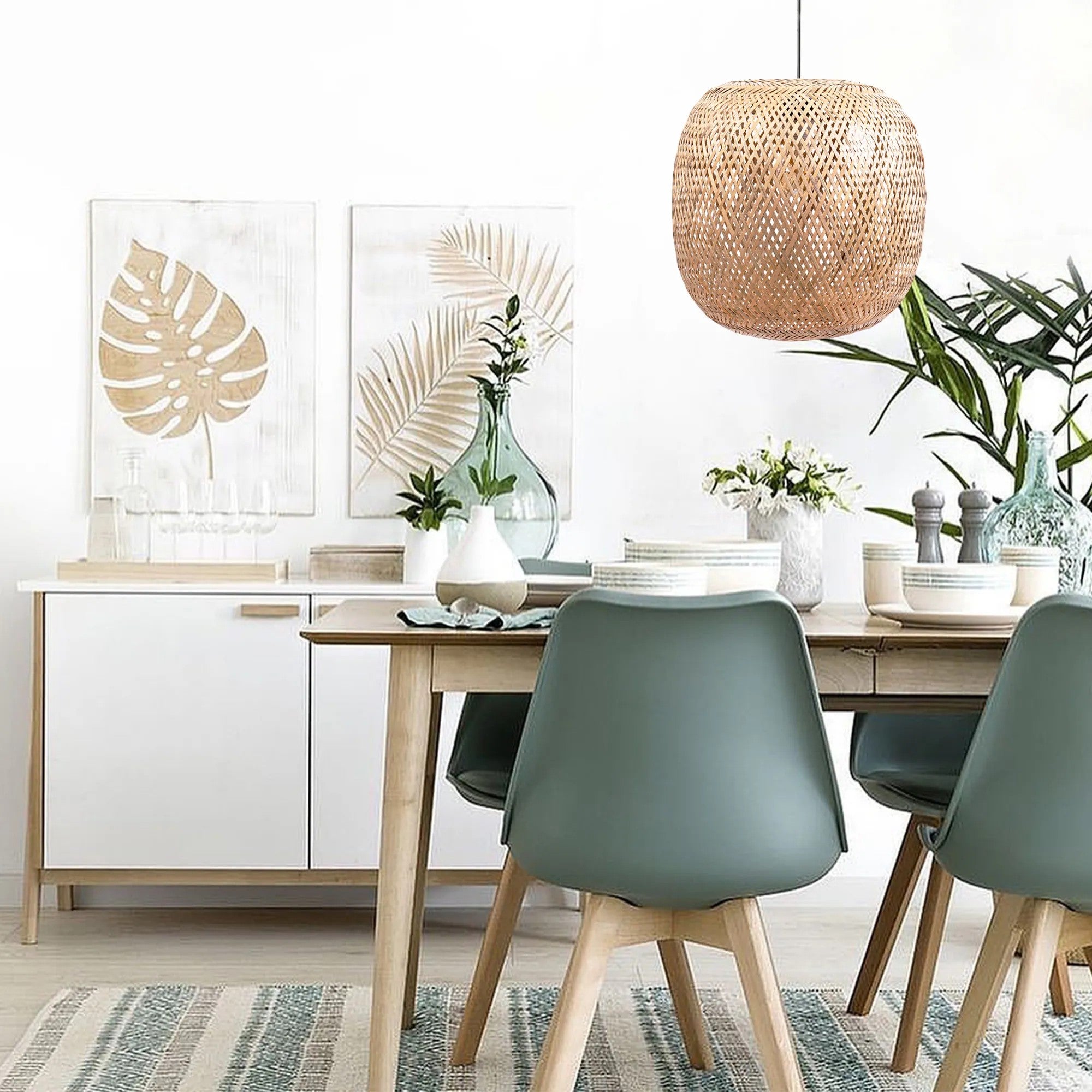 LAMPA SUFITOWA WISZĄCA BOHO NATURAL APP1326-1CP 2