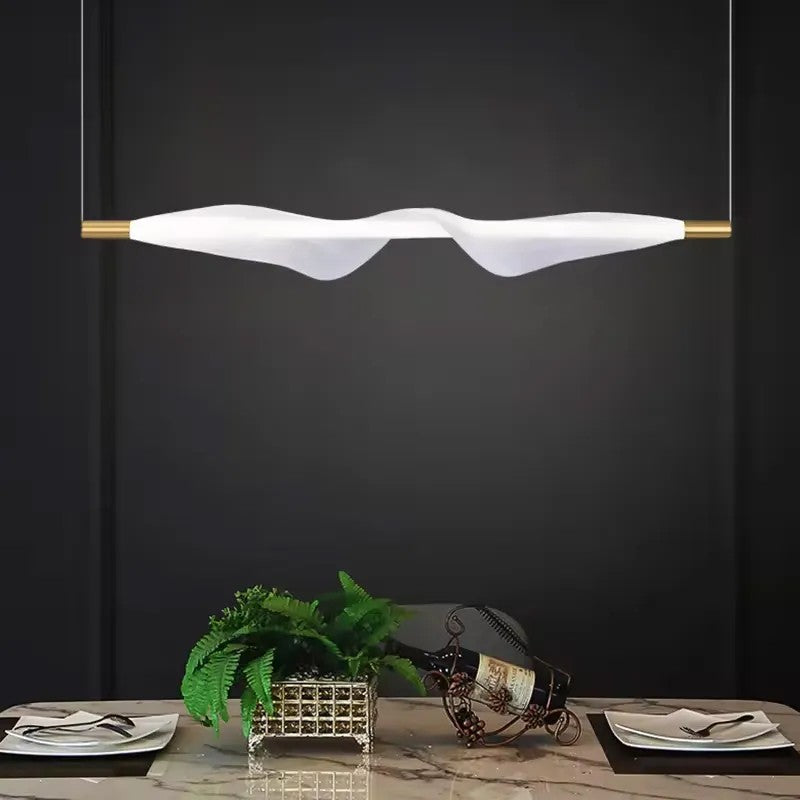 LAMPA SUFITOWA WISZĄCA LED APP1445-CP Złota 2