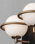 LAMPA ŚCIENNA KINKIET APP1221-2W Czarna 2