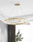 KRYSZTAŁOWA LAMPA SUFITOWA LED APP1201-CP 2