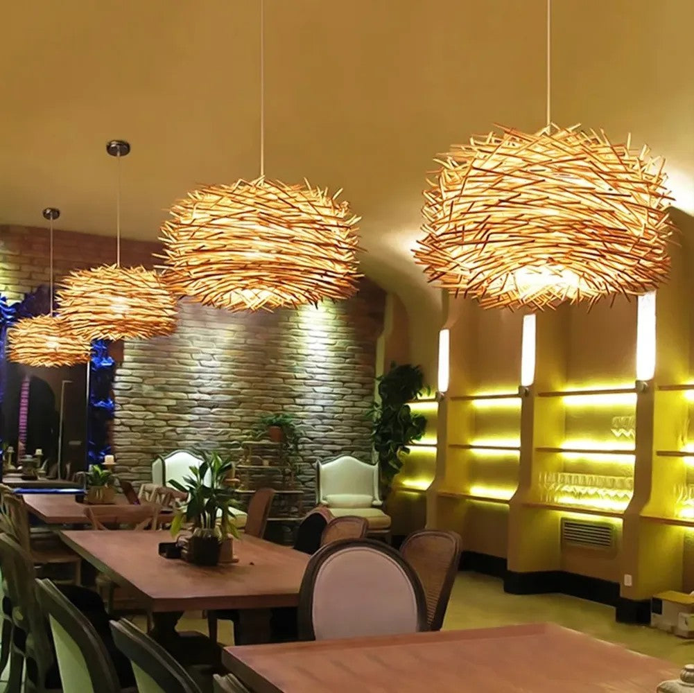 LAMPA SUFITOWA WISZĄCA BOHO NATURAL APP1486-1CP 2