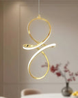 LAMPA WISZĄCA LED LHJ091-1CP GOLD 2