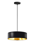 Lampa Wisząca APP1333-1CP BLACK GOLD 2