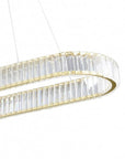 LAMPA WISZĄCA LED APP1508-CP BRUSH GOLD 2