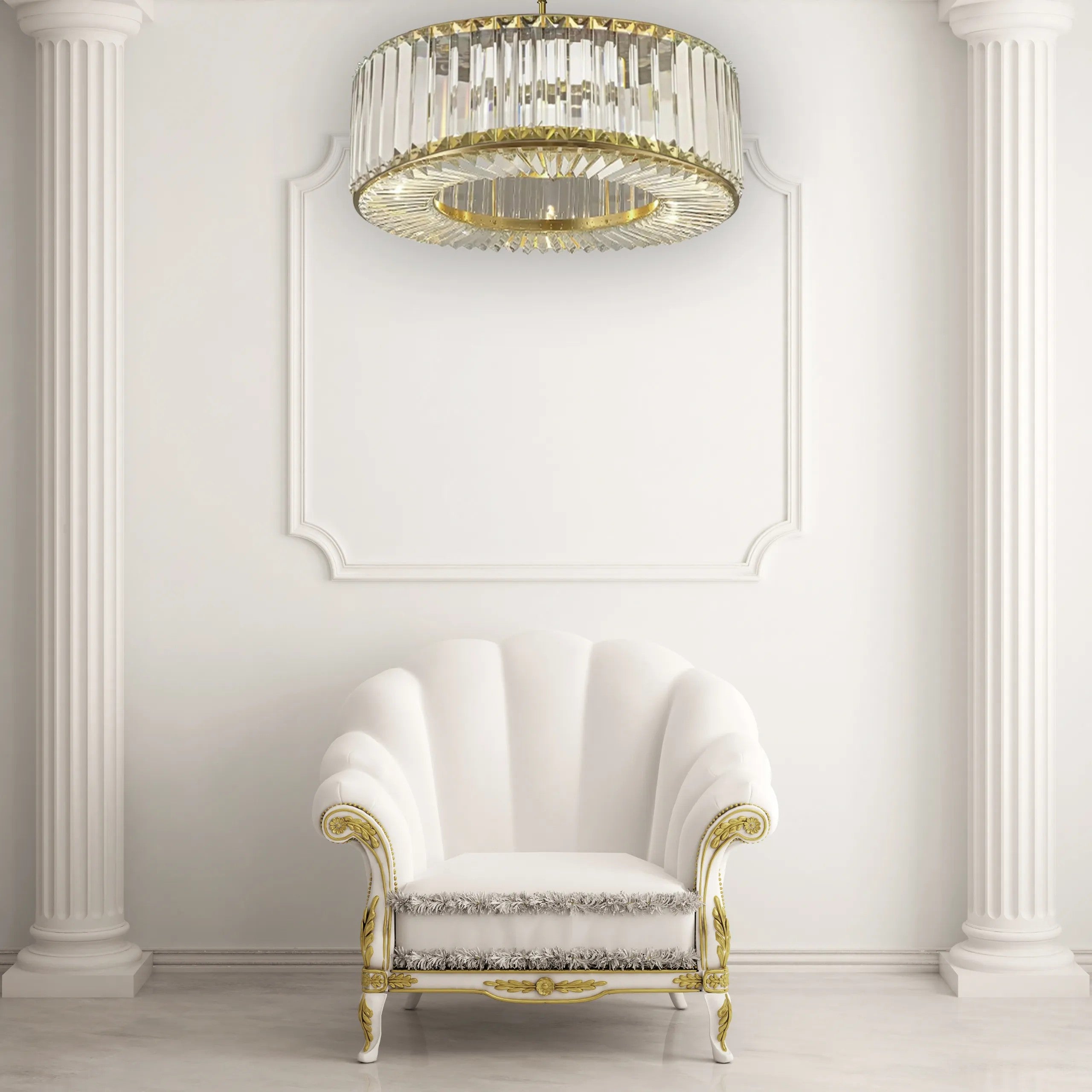Lampa Kryształowa Wisząca APP1652-6CP 2